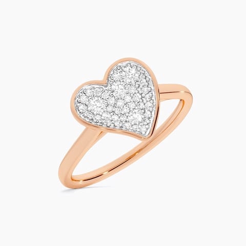 Shining Heart Diamond Ring Shining Heart Diamond Ring