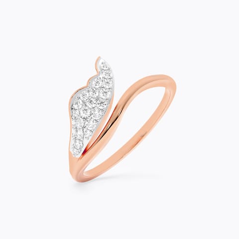 Gleaming Wings Diamond Ring