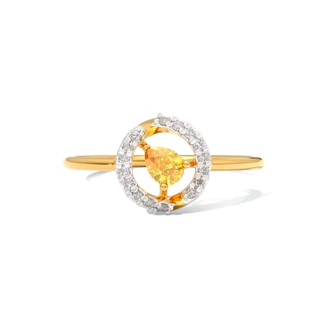 Citrine Shine Gemstone Ring