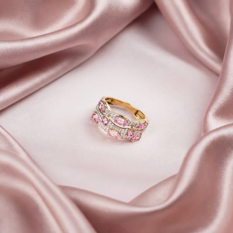 Fuchsia Flare Gemstone Band Fuchsia Flare Gemstone Band