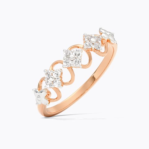 Infinite Loop Diamond Ring