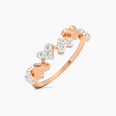 Eternal Hearts Diamond Ring