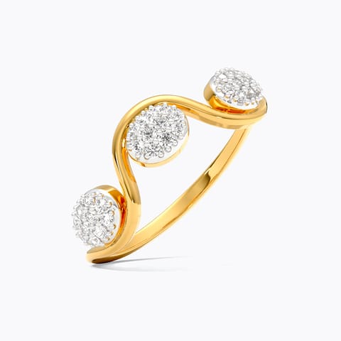 Subtle Oval Diamond Ring