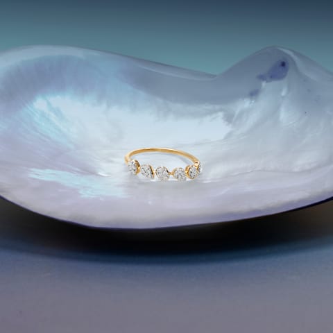 Pear Shine Diamond Ring