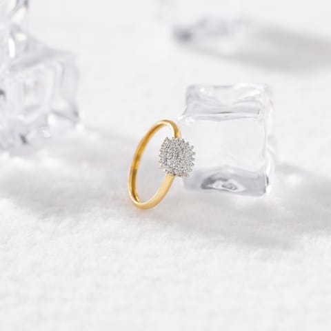 Classic Cluster Diamond Ring