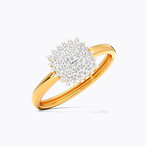 Classic Cluster Diamond Ring