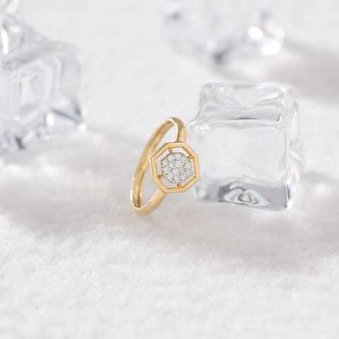 Web Whisper Diamond Ring