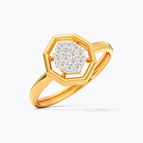 Web Whisper Diamond Ring