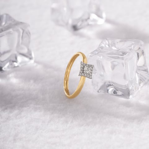 Classic Square Diamond Ring Classic Square Diamond Ring
