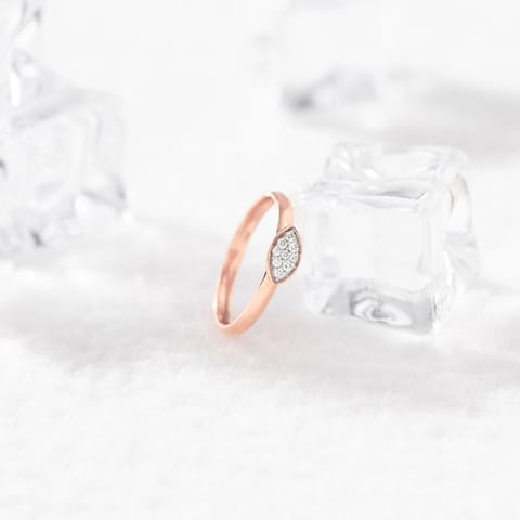 Tiny Marquise Diamond Ring