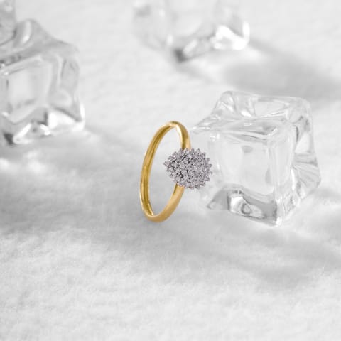 Clustered Pear Diamond Ring Clustered Pear Diamond Ring