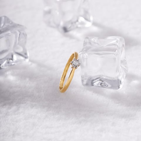 Dainty Shine Diamond Ring