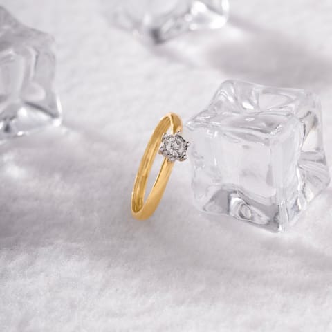 Single Stone Shine Diamond Ring Single Stone Shine Diamond Ring