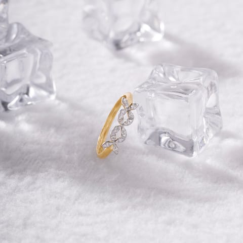Twin Flame Diamond Ring