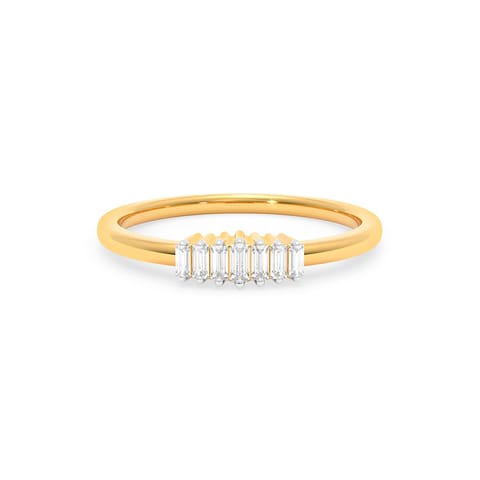 Subtle Stack Diamond Ring