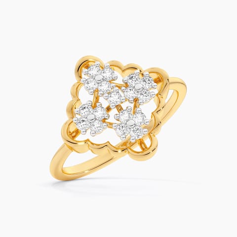 Fusion Fire Diamond Ring