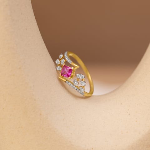 Cerise Fusion Gemstone Ring