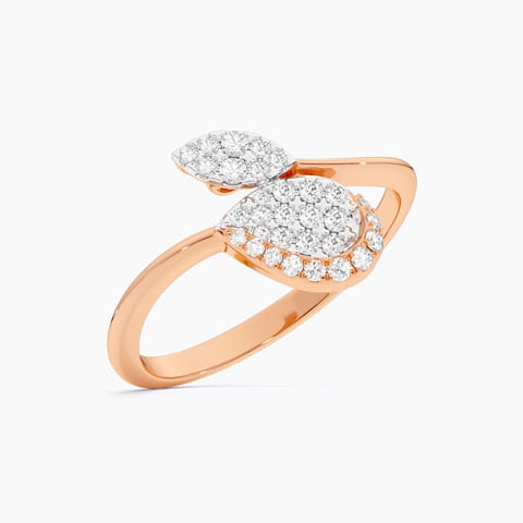 Celeste Glow Diamond Open Ring