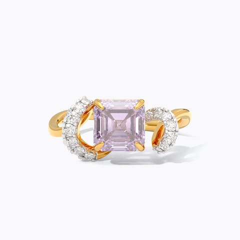 Gleaming Ametrine Gemstone Ring