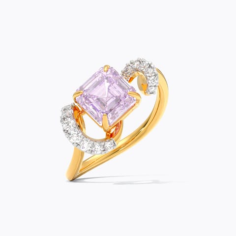 Gleaming Ametrine Gemstone Ring