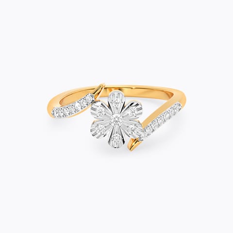 Floral Reverie Diamond Ring