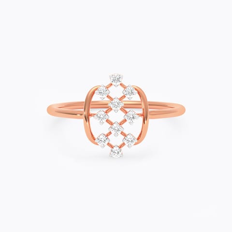 Starlace Grid Diamond Ring Starlace Grid Diamond Ring