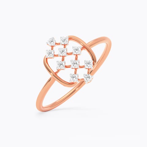 Starlace Grid Diamond Ring Starlace Grid Diamond Ring
