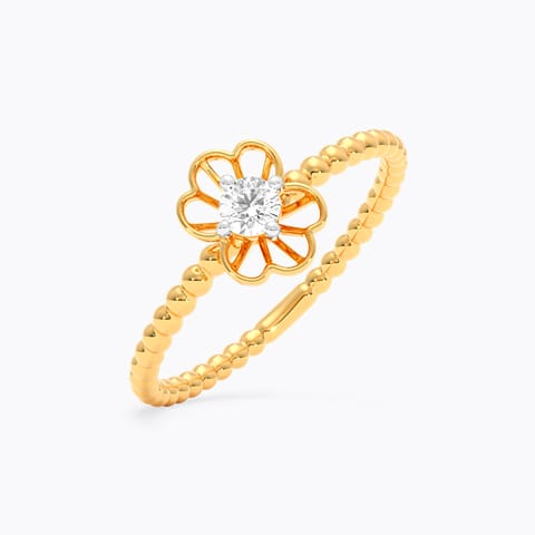 Petite Bloom Diamond Ring