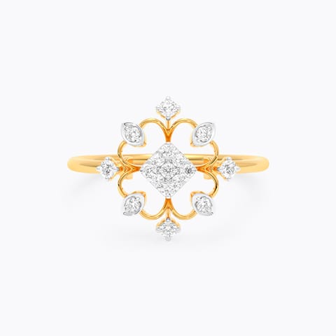 Radiant Groove Diamond Ring Radiant Groove Diamond Ring