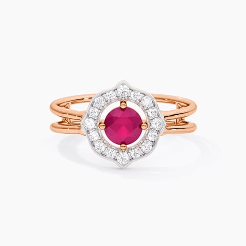 Timeless Red Gemstone Ring Timeless Red Gemstone Ring