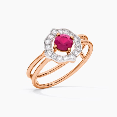 Timeless Red Gemstone Ring Timeless Red Gemstone Ring
