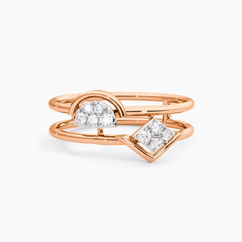 Infinite Shimmer Diamond Ring