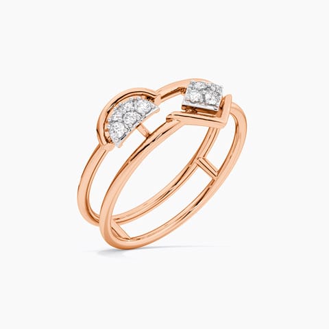 Infinite Shimmer Diamond Ring