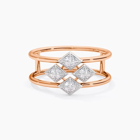 Icy Summit Diamond Ring