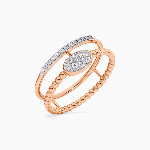 Glamour Loop Diamond Ring