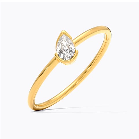 Mini Pear Diamond Ring Mini Pear Diamond Ring