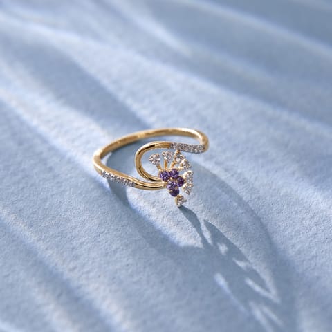 Lavender Empress Gemstone Ring