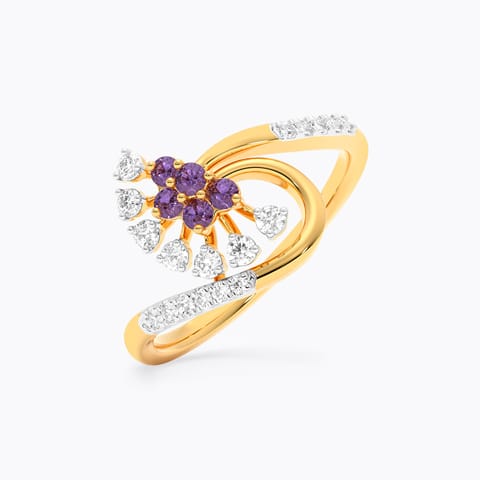 Lavender Empress Gemstone Ring