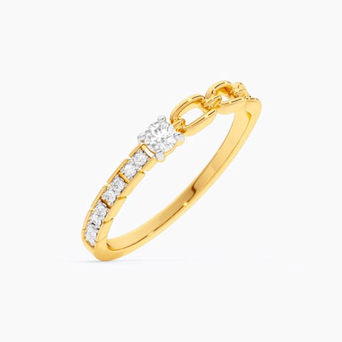 Lustre Links Diamond Ring