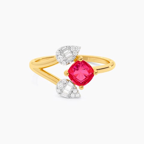Pink Mirage Gemstone Ring
