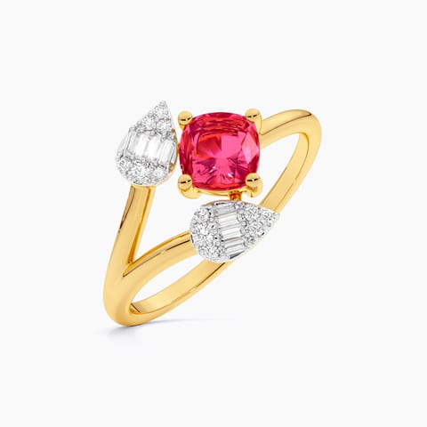 Pink Mirage Gemstone Ring