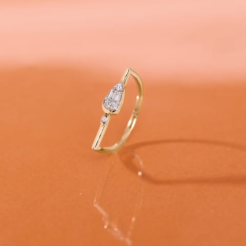 Daily Luxe Diamond Open Ring