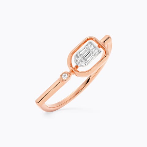 Dainty Spark Diamond Open Ring Dainty Spark Diamond Open Ring