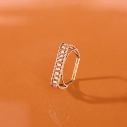 Baguette Trail Diamond Ring