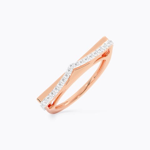 Beaming Line Diamond Ring Beaming Line Diamond Ring