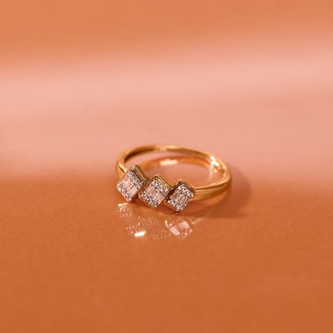 Glazing Quad Diamond Ring Glazing Quad Diamond Ring