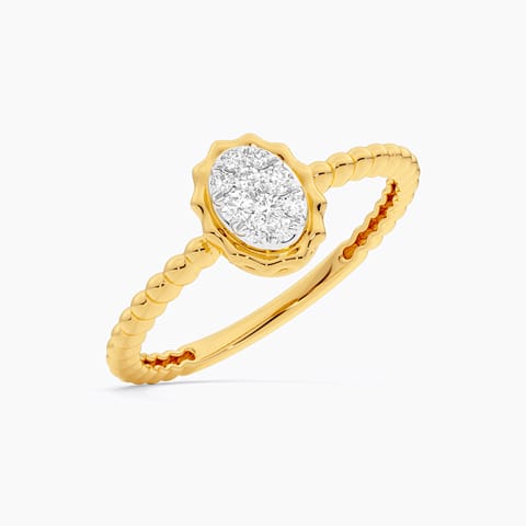 Beaded Orb Diamond Ring Beaded Orb Diamond Ring