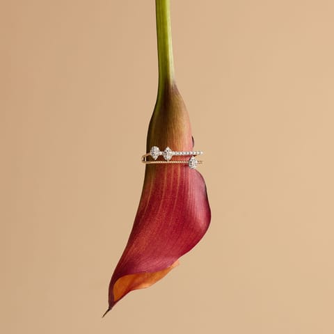 Triple Spark Diamond Ring