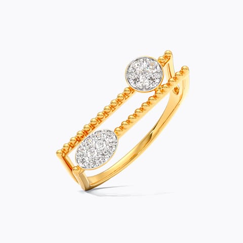 Dazzling Duet Diamond Ring