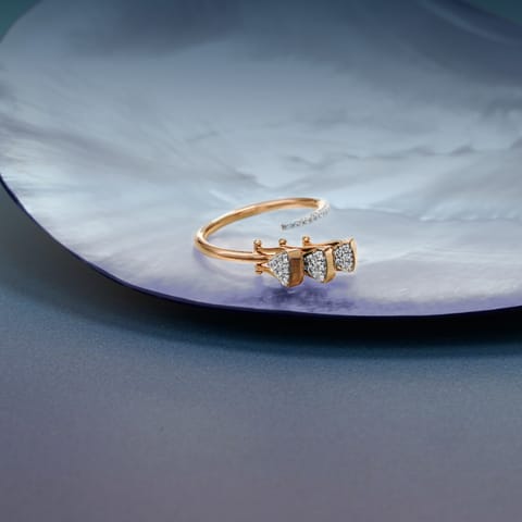 Verdant Flip Gemstone Open Ring Verdant Flip Gemstone Open Ring